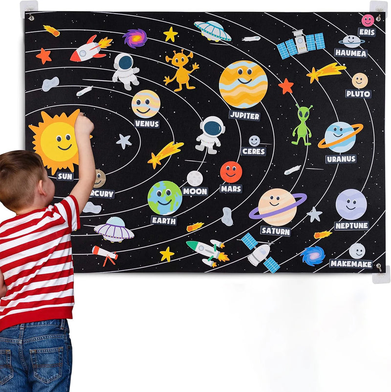 Interactive Felt Story Board Set with Farm & Ocean Themes