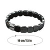 Natural Hematite Therapy Bracelet for Men