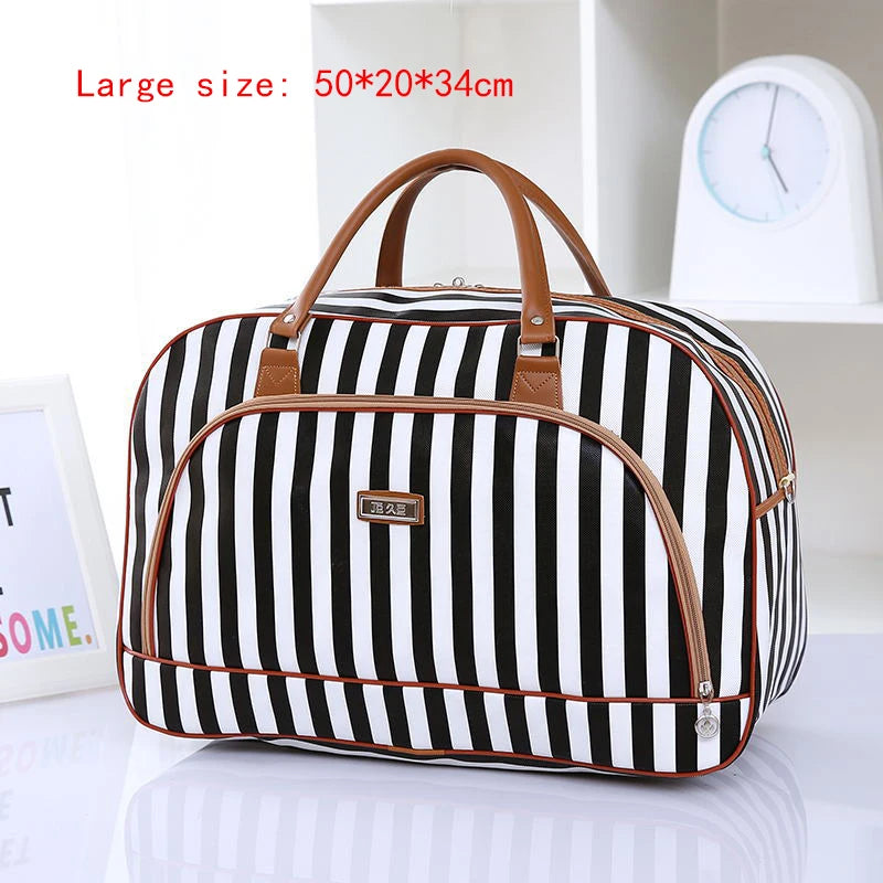 Floral Print Travel Duffle Bag for Women