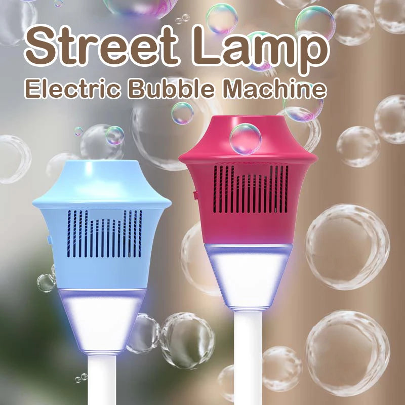LED Bubble Machine for Parties — Cordless, Automatic