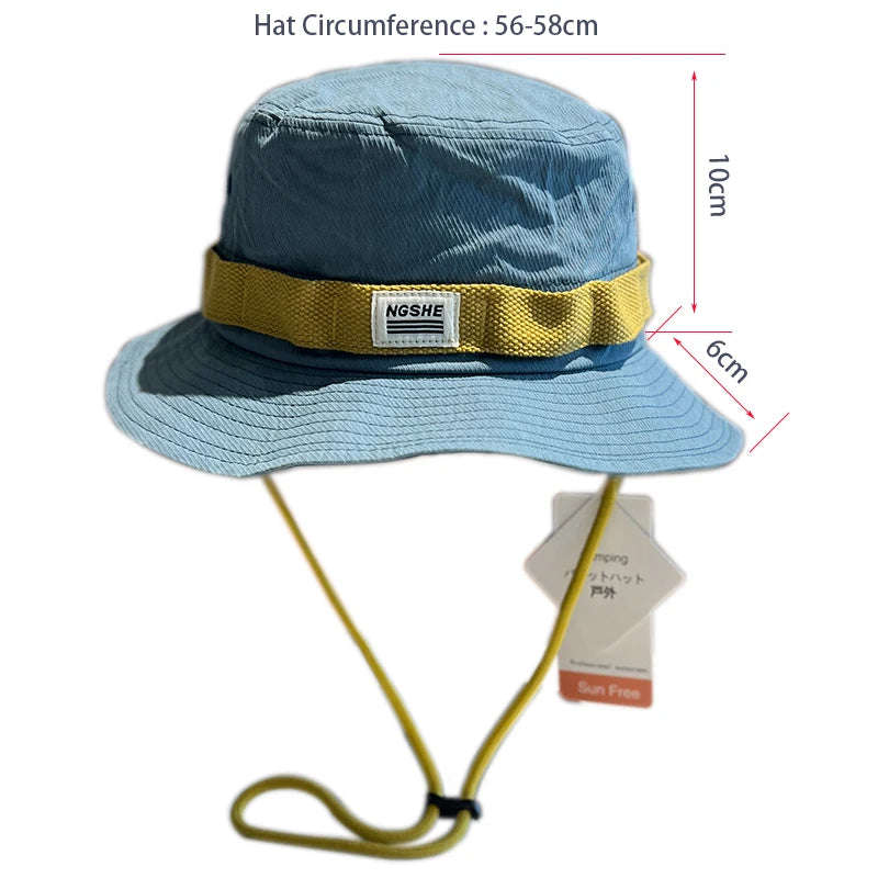 Breiter UV-Schutz Bucket Hat
