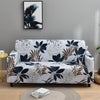Floral Print Stretch Sofa Cover with Elastic Edge