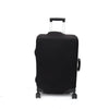 Black elastic travel luggage cover for suitcases