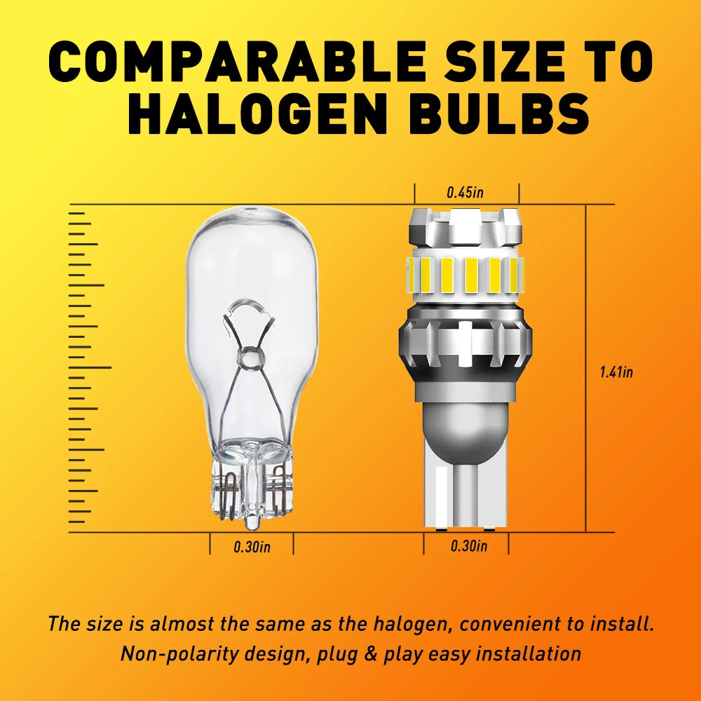 LED Backup Reverse Light Bulbs