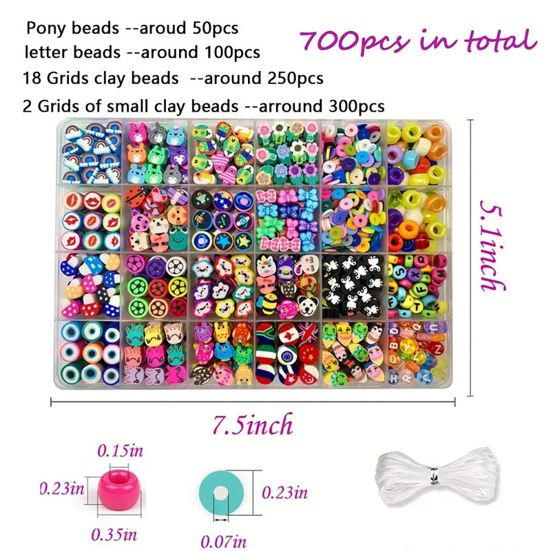 700-Piece DIY Jewelry Making Kit