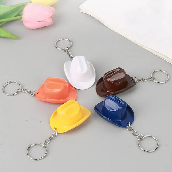 Cowboy Hat Bottle Opener Keychain
