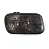 Black rectangular front bumper fog light assembly for Dodge Ram trucks.