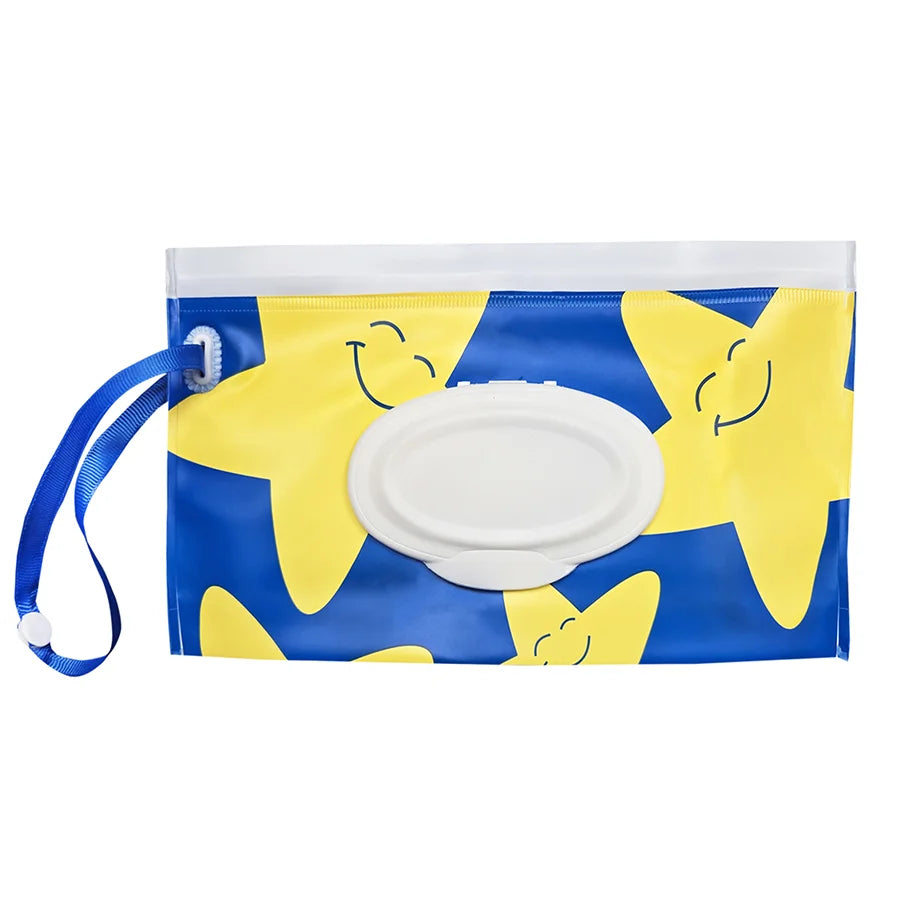 EVA Flip-Top Wet Wipes Pouch for Baby Strollers