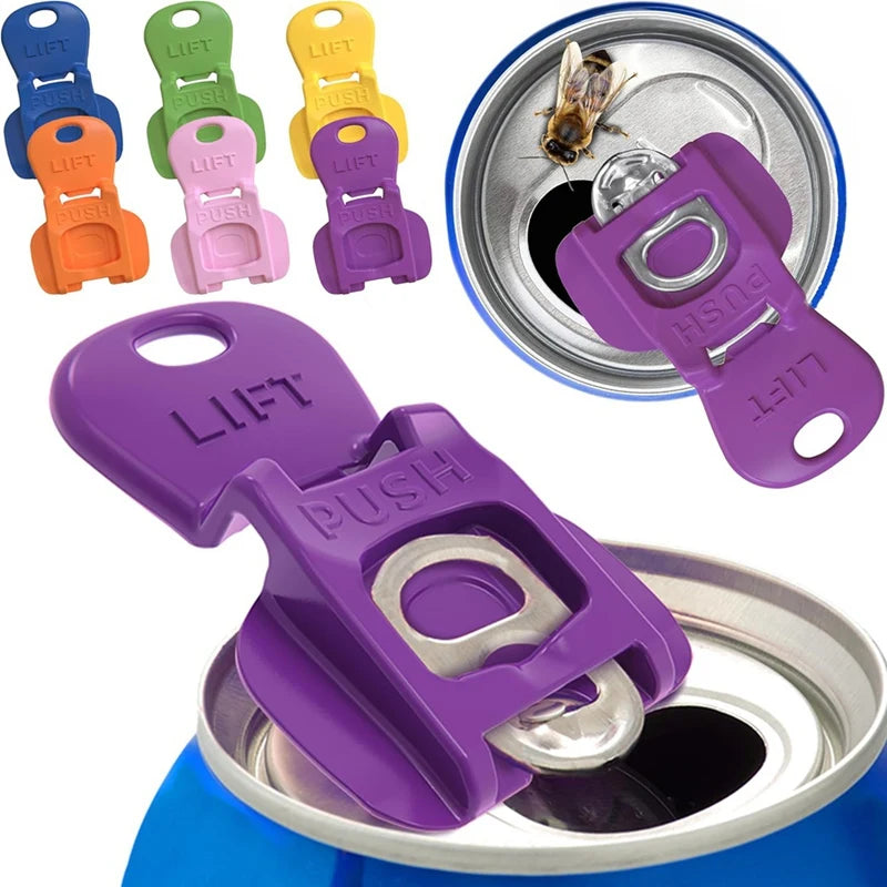Color-Coded Can Opener with Finger Guard