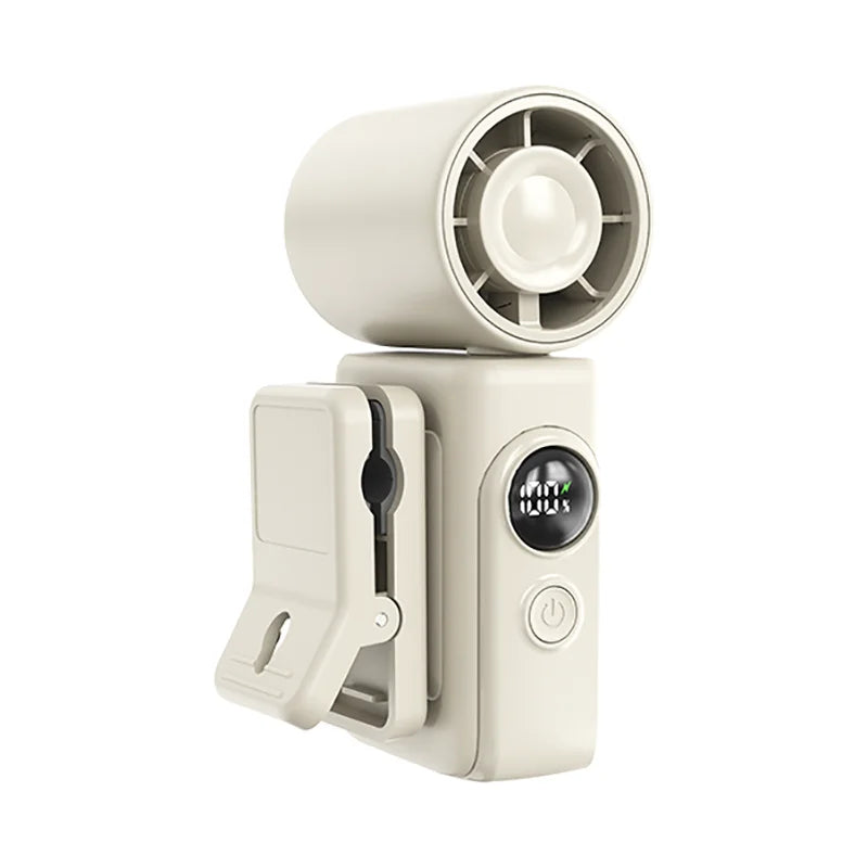 Tragbarer Mini-Klappventilator mit USB-C-Ladung