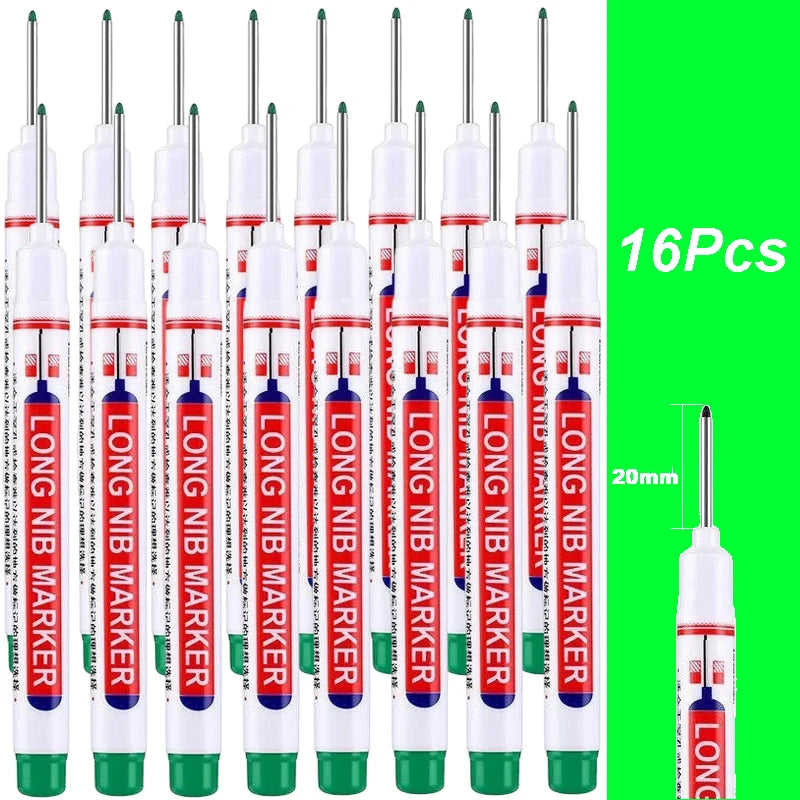 Waterproof Deep Hole Paint Markers for Metal & Woodworking
