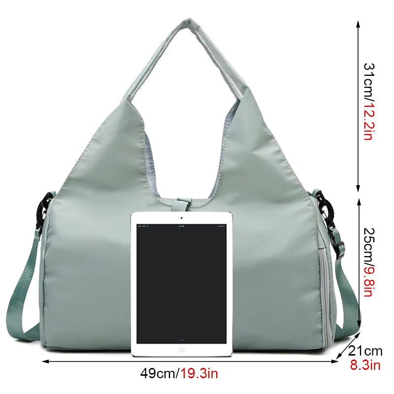 Versatile Yoga Mat Carry Bag with Shoe Pocket