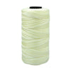 Spool of pale yellow ice cotton silk thread for knitting and crochet