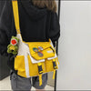 Harajuku Nylon Crossbody Bag with Adjustable Strap