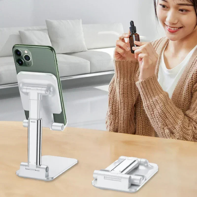 Foldable Desktop Phone Stand with Adjustable Height