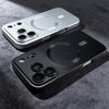 Metallic Magnetic Phone Case with Camera Lens Protection