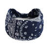 Bandeau Vintage à Motif Imprimé