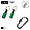 1/4" Hex Quick-Change Screwdriver Bit Holder with Keychain