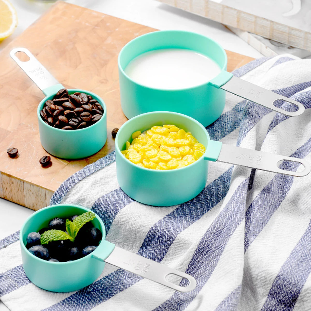 Stainless Steel Measuring Spoon and Cup Set