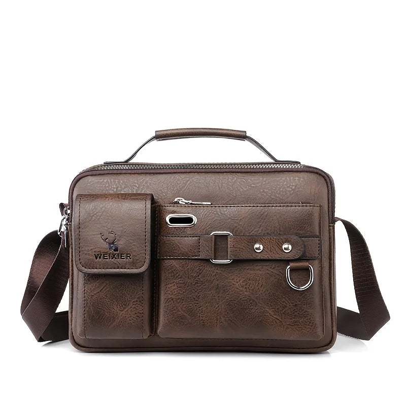 Men's Crossbody Bag with Adjustable Strap