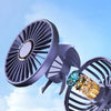 Portable 3-in-1 Foldable USB Fan with Phone Stand