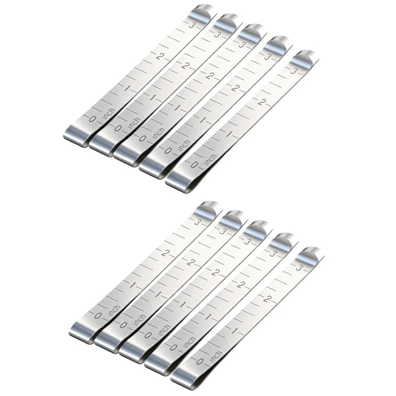 Stainless Steel Hemming Clips with Measuring Marks