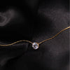 Dainty Gold-Plated CZ Pendant Necklace