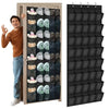 Over-the-Door Hanging Shoe Organizer with Mesh Pockets