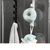 5-Hook Over-the-Door Coat Hanger for Closet & Cabinet Storage