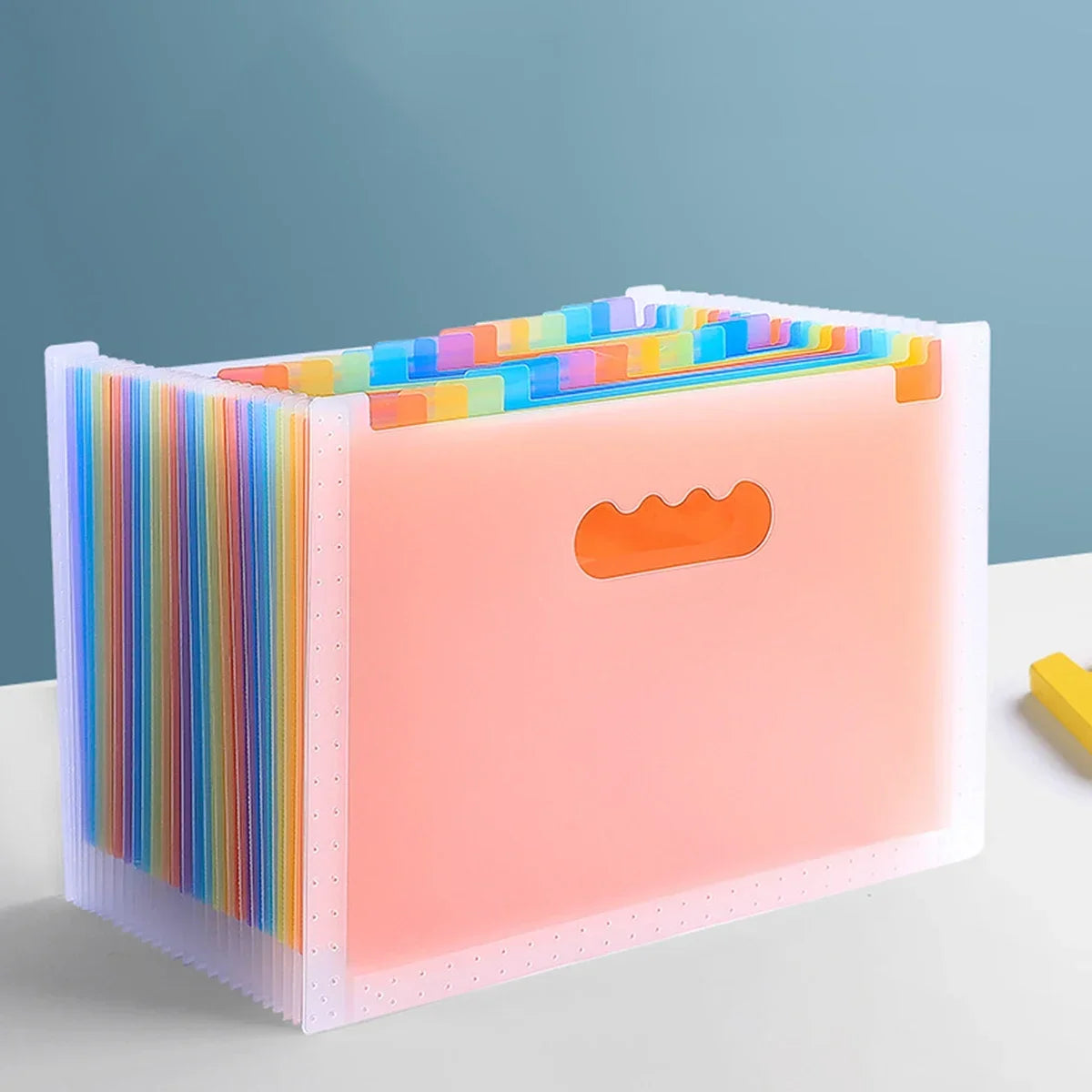 25-Layer A4 Rainbow Document Organizer