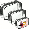 Clear Travel Toiletry Bag with Zipper