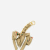 Elegant Bow Chain Bag Strap with Hanging Charm
