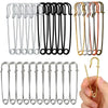 Extra-Large Heavy Duty Stainless Steel Safety Pins (3 inches)
