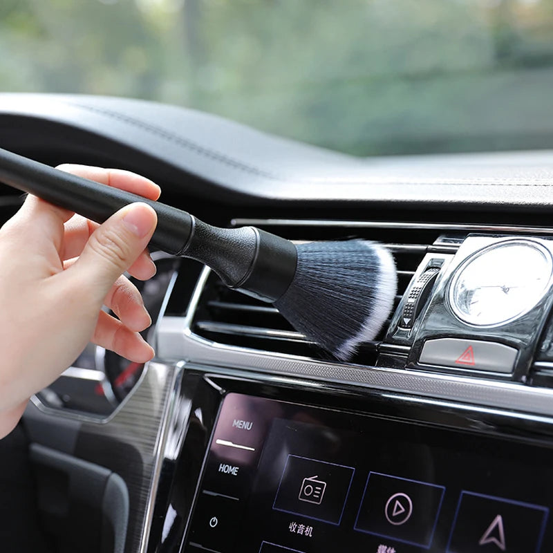 Ultra-Soft Car Detailing Brush Set for Interior Cleaning