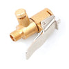 Brass Tire Inflator Valve Connector with Safety Relief