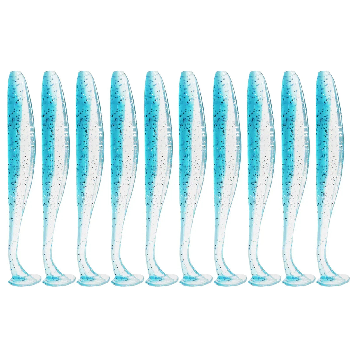 Realistic Soft Bait Fishing Lures with Jig Heads