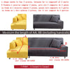 Slip-Resistant Stretch Sofa Cover with Floral Design