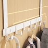Over-the-Door 6-Hook Organizer Rack