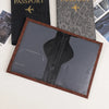 Leopard Print Passport Holder with Card Slots
