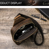 Genuine Leather Crossbody Sling Bag for Men