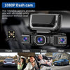 4-Channel 1080P Dash Cam with WiFi and 24H Parking Monitor