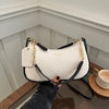 Chic Leder-Crossbody-Tasche mit verstellbarem Riemen