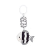 High-Contrast Baby Rattle Plush Toy for Stroller and Crib