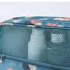 Floral Print Waterproof Hanging Travel Toiletry Bag