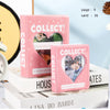 Heart-Shaped Mini Photo Album for K-pop Photocards