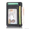 Slim RFID-Blocking Zipper Wallet