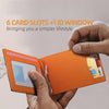 Ultra-Slim Carbon Fiber RFID Blocking Wallet