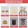 14-in-1 Multi-Functional Faucet and Sink Wrench Kit
