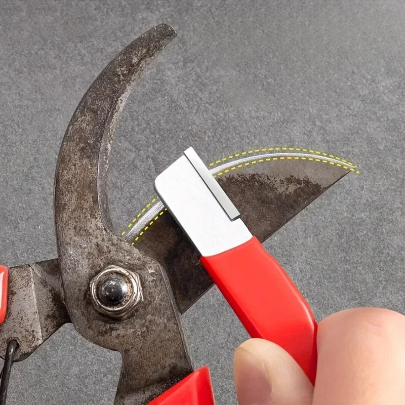 Professional Dual-Stage Knife Sharpener for Kitchen and Garden Tools
