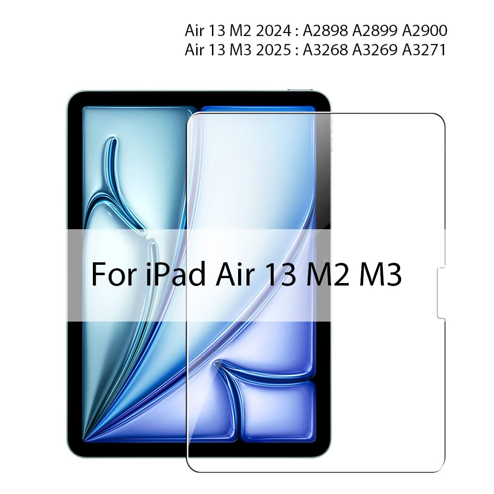 Ultra-Clear Tempered Glass Screen Protector for iPad